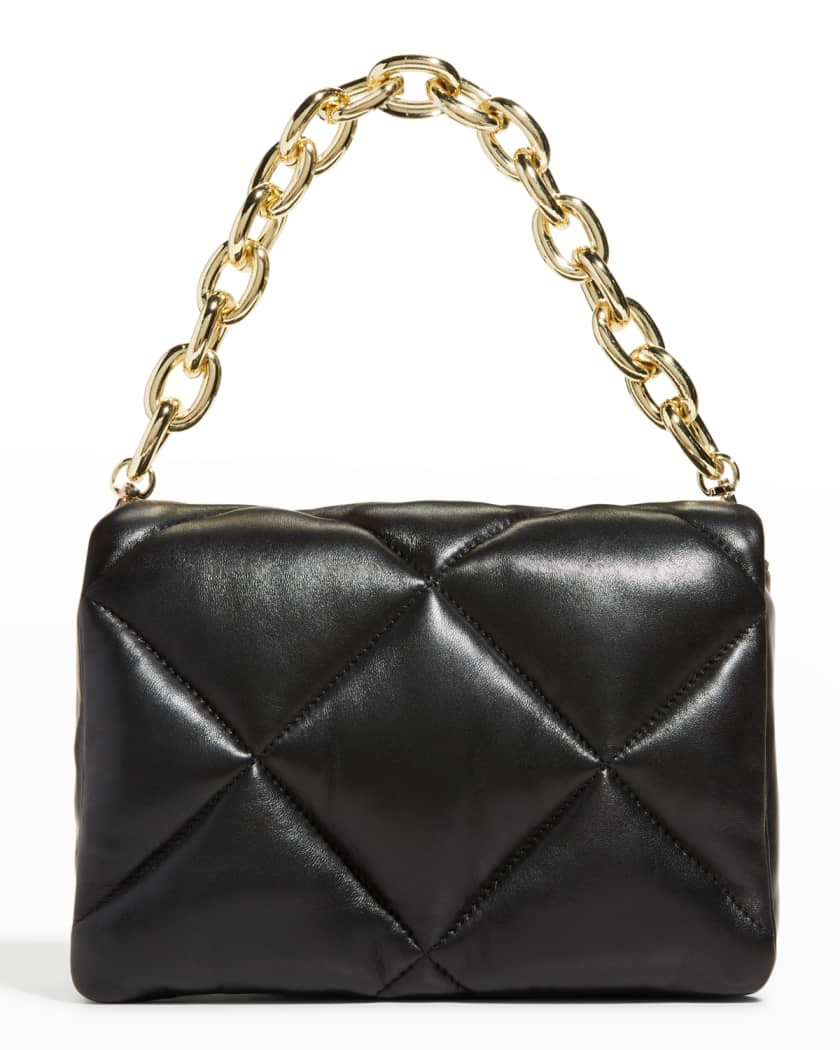 Brynn Quilted Leather Chain Shoulder Bag | Neiman Marcus