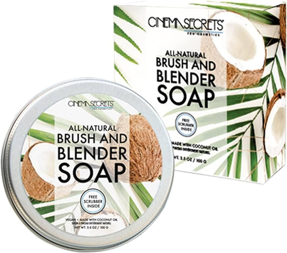 Cinema Secrets Vegan Makeup Brush Cleaner - Sponge & Makeup Brush Shampoo for Deep Cleansing - Re... | Amazon (US)