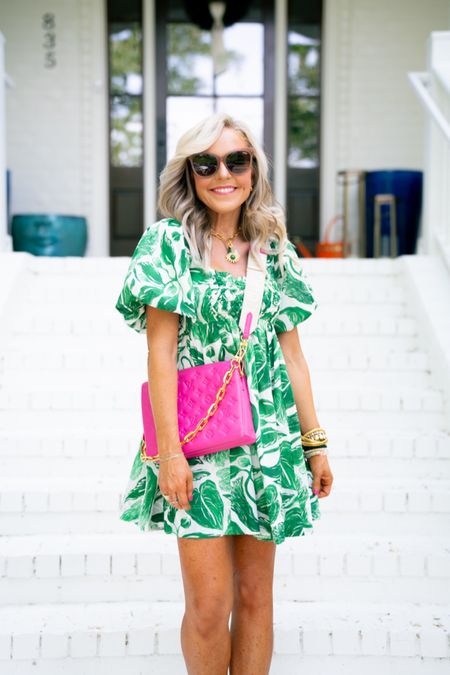 green goodness by way of this adorable sundress | wearing XS, runs TTS 

#LTKSeasonal #LTKover40 #LTKstyletip