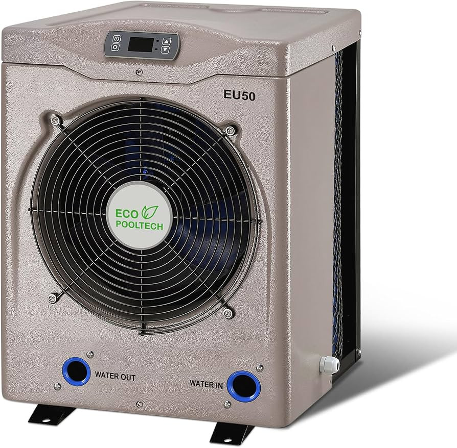 ECOPOOLTECH Swimming Pool Heat Pump, Electric Pool Heater for Above Ground Pool up to 5000 Gallon... | Amazon (US)