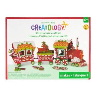 Light Up Train Christmas 3D Structure Craft Kit by Creatology™ | Michaels | Michaels Stores