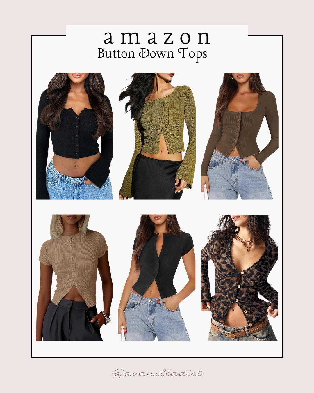 👔 Amazon button down tops 👔

✨
#amazonfashion #buttontops #wardrobeessentials #neutralstyle #ltkfashion #everydaystyle


#LTKSeasonal #LTKgrwm