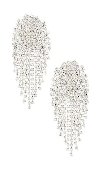 Royal Queen Earring in Silver | Revolve Clothing (Global)