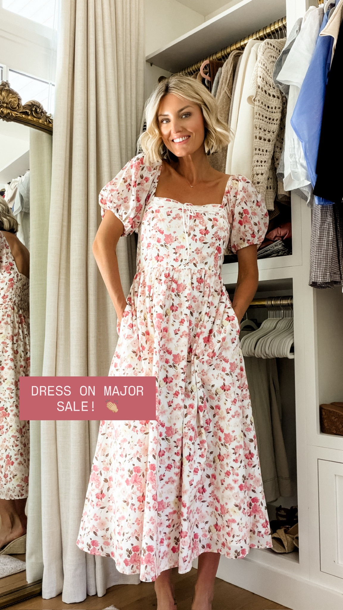 This dress is currently on major sale! I love the color of this floral pattern! Wearing size S! Use code AFLTK for an additional 20% off!

Loverly Grey, Abercrombie sale, summer dress, midi dress, floral dress 

#LTKSeasonal #LTKSaleAlert