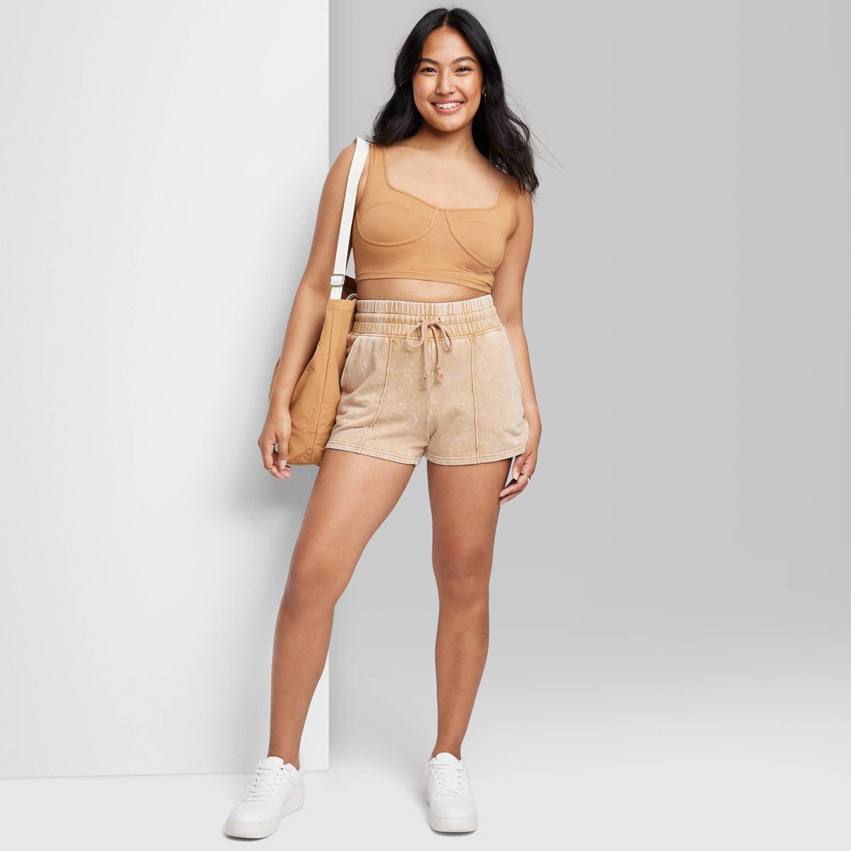 Women's High-Rise Fleece Shorts - Wild Fable™ | Target