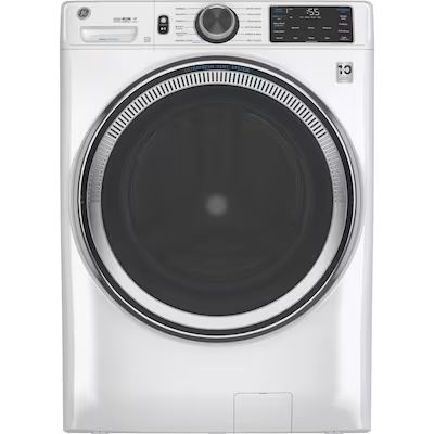 GE UltraFresh Vent System 4.8-cu ft Stackable Steam Cycle Front-Load Washer (White) ENERGY STAR L... | Lowe's