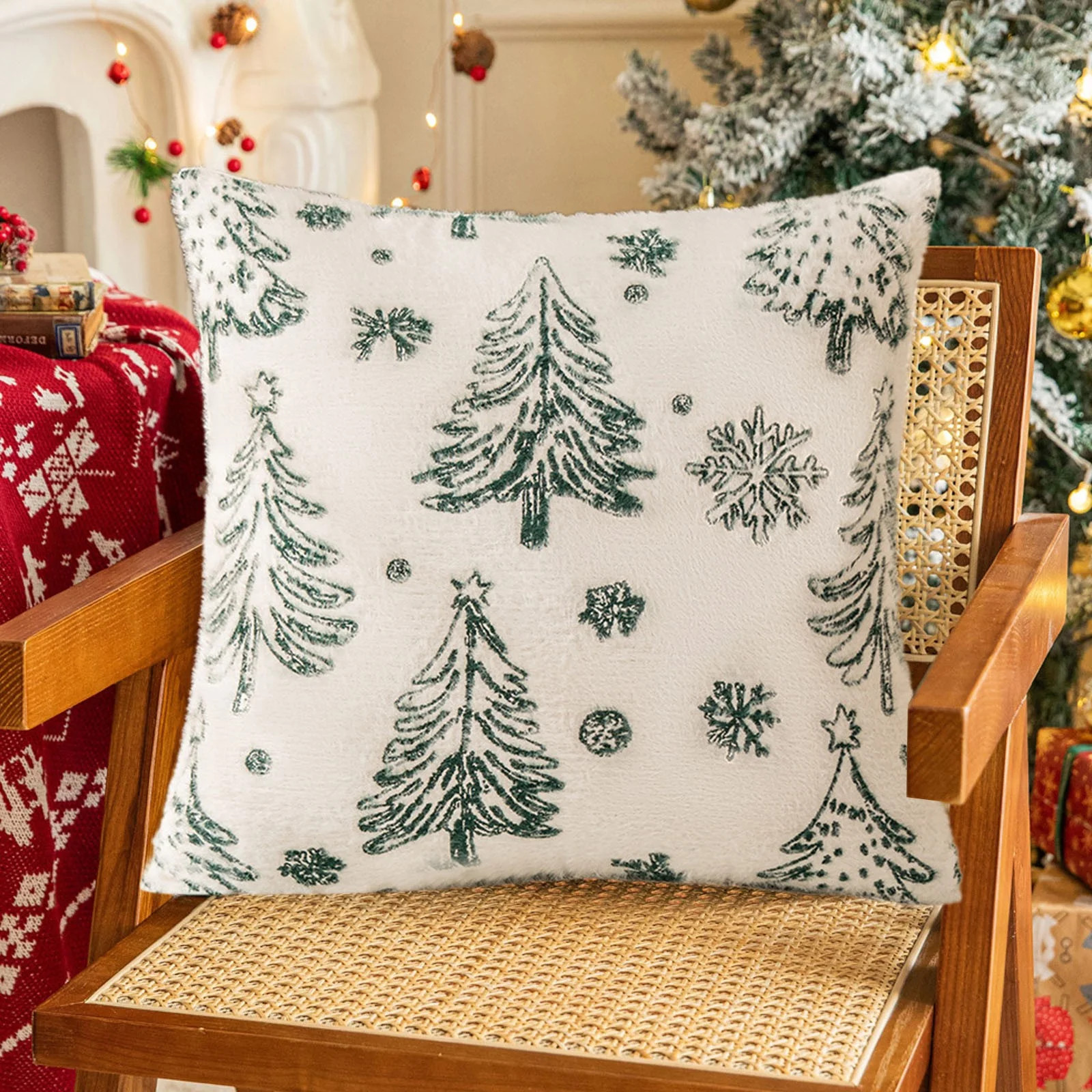 Btomtd Clearance!Christmas Throw Pillows,Couch Pillows,Christmas Embroidered Pillow Style Christm... | Walmart (US)