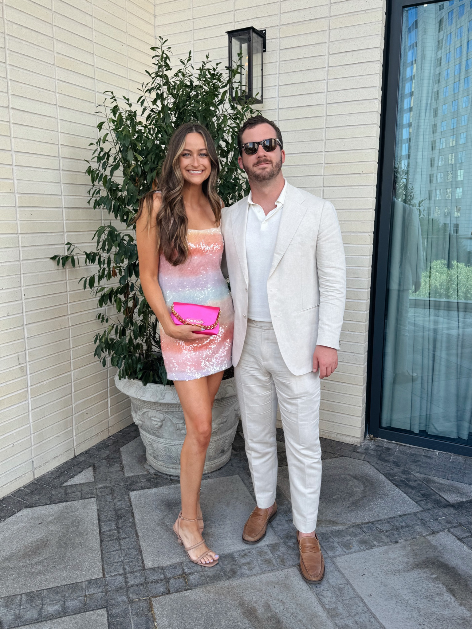 My dress is currently on sale at Dillards for $62!
#giannibiniXdannijo #collab #suitsupply 

#LTKSaleAlert #LTKItBag #LTKWedding