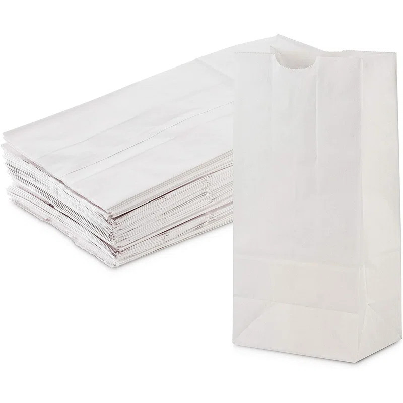 MT Products 8 lb Disposable Grocery Bags/Paper Bags (Set of 100) | Wayfair North America