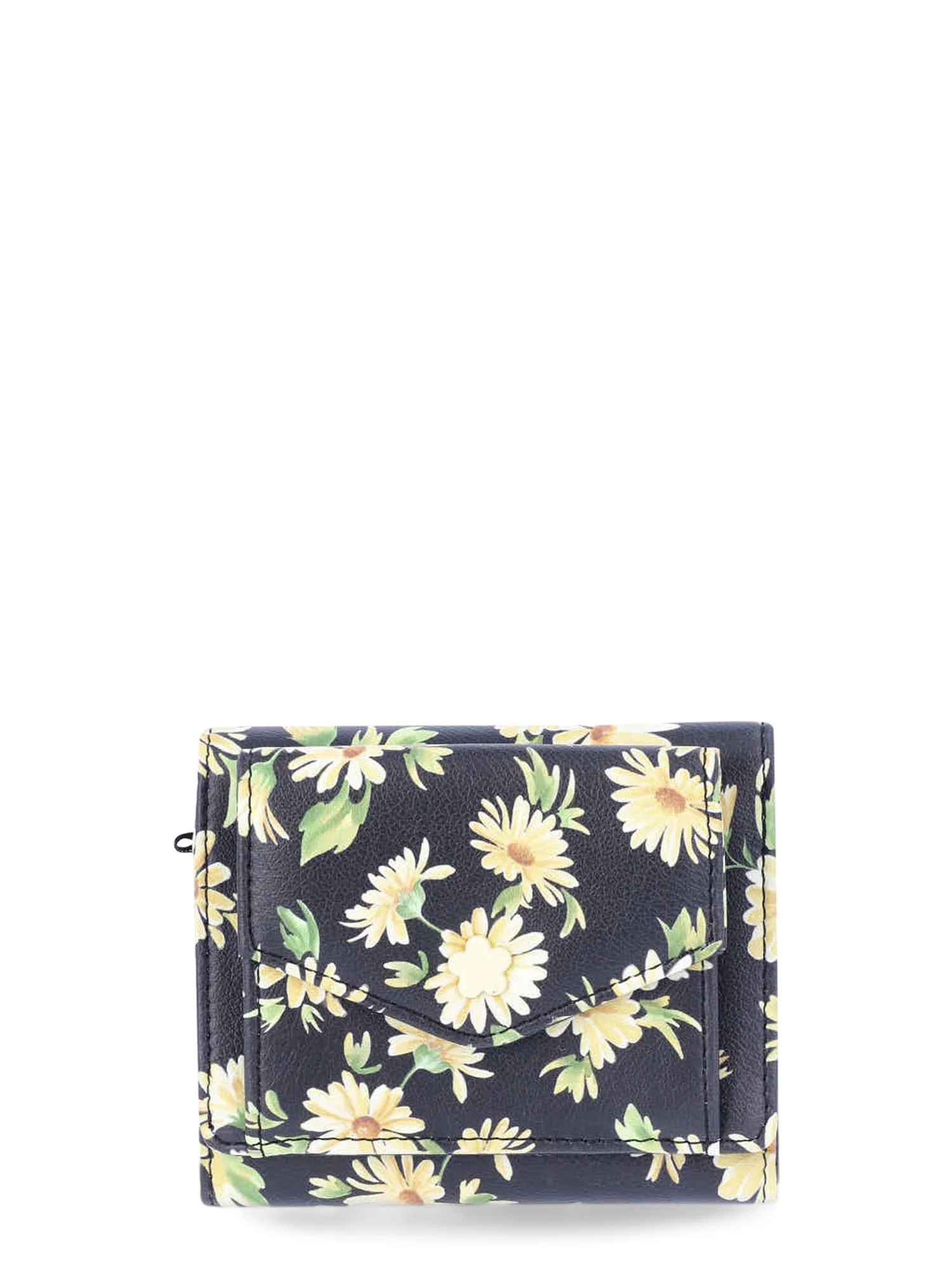 No Boundaries Trifold Wallet, Black Daisy | Walmart (US)