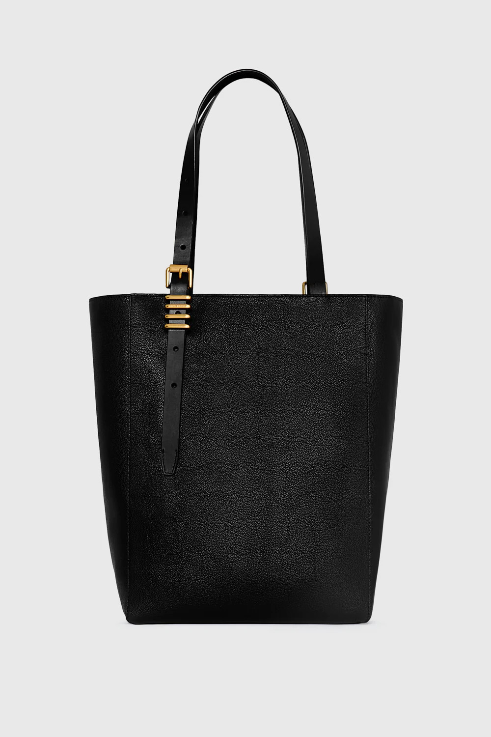 Rebecca Minkoff Buckle Up Tote Bag In Black | Rebecca Minkoff