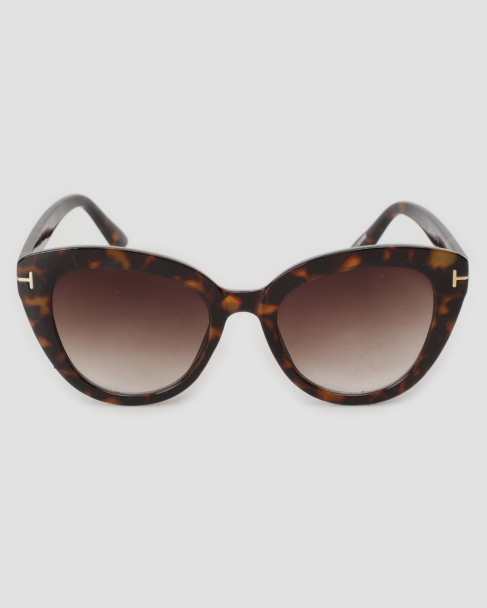 Óculos de sol feminino clássico gateado degradê tartaruga marrom | Riachuelo | Riachuelo (BR)