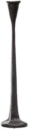 Creative Co-Op Cast Iron Taper, Black Candle Holder | Amazon (US)