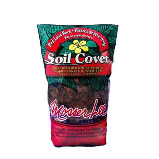 1.5 Qt. Red Lava Rock Soil Cover | The Home Depot