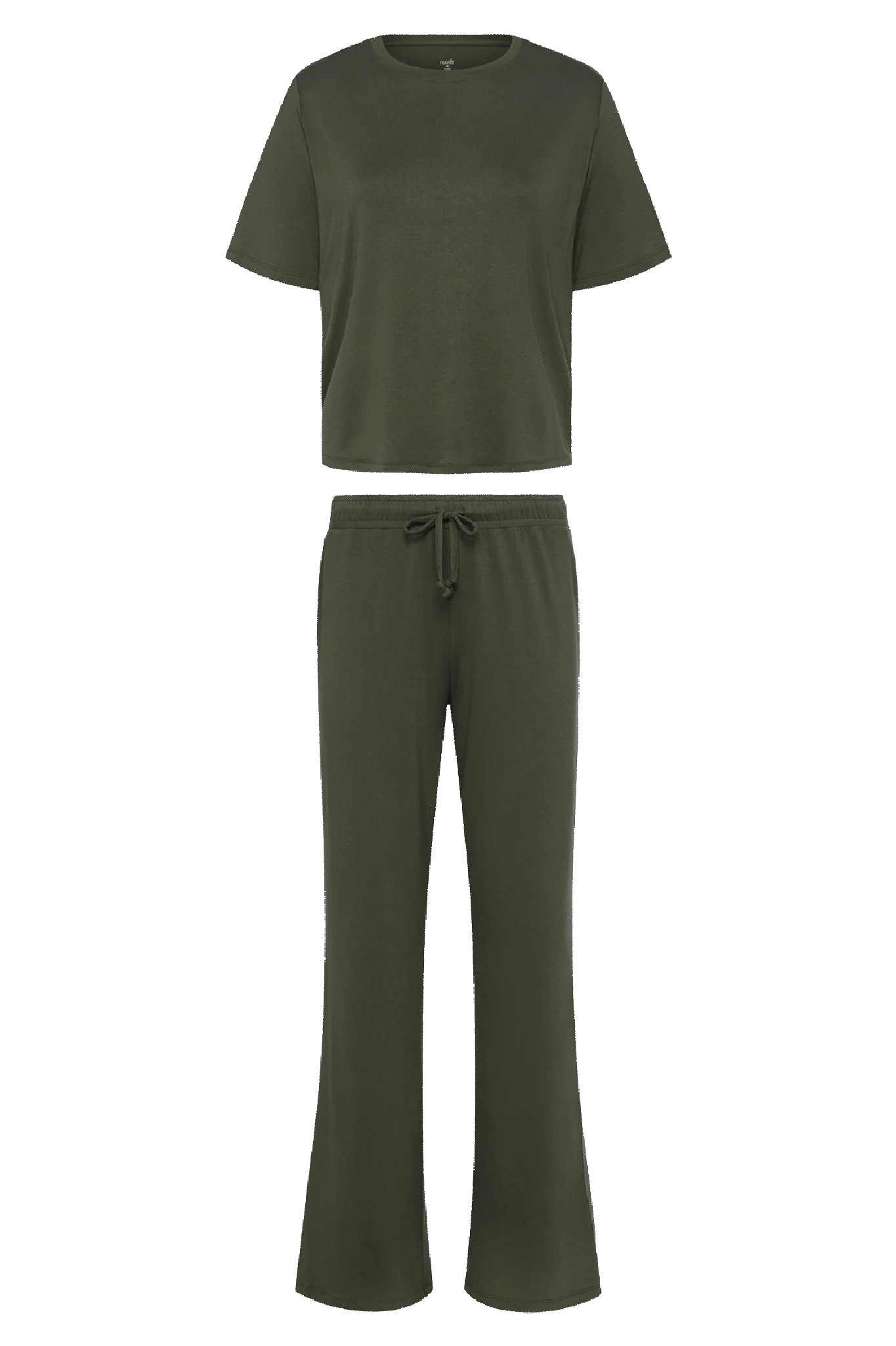 Pajama Set | Darkest Olive | nuuds