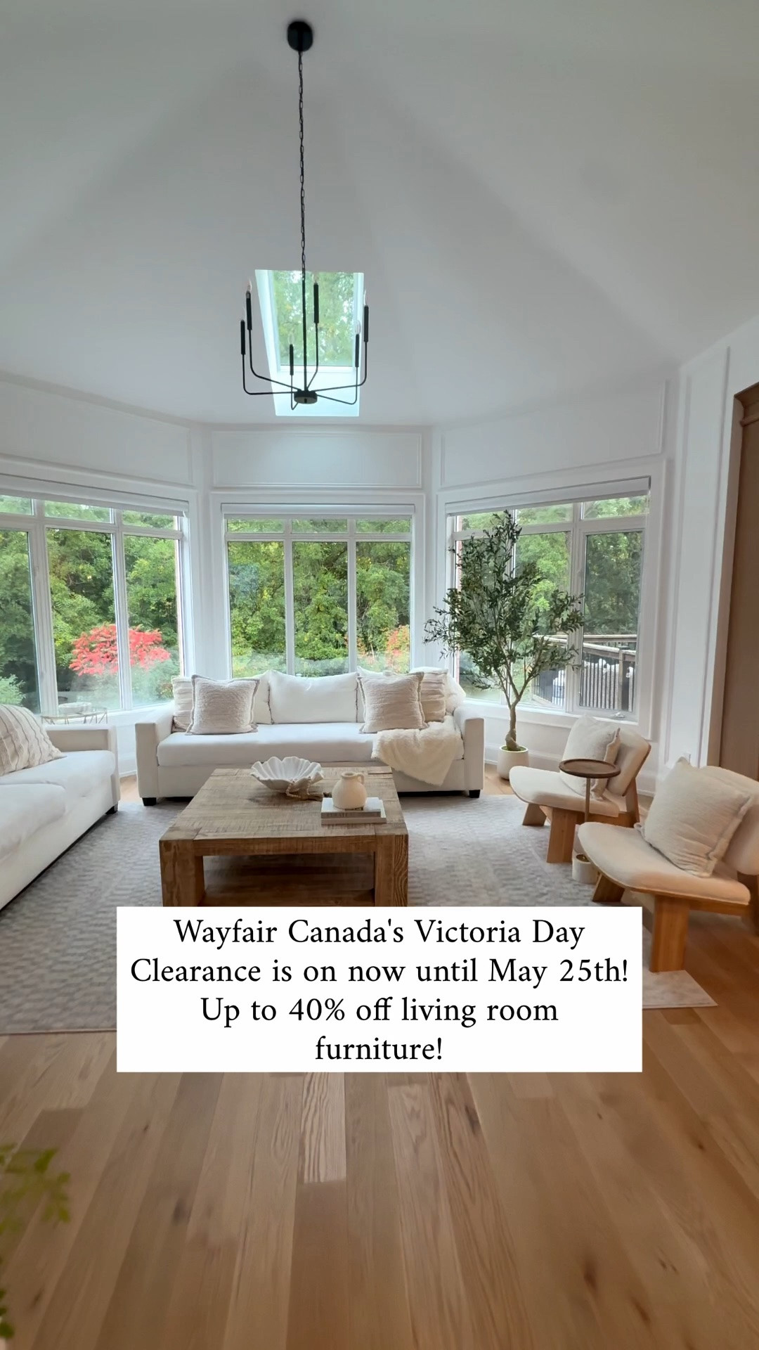 Wayfair Canada’s Victoria Day Clearance is on now until May 25th. 
All of our favourites are up to 70% off sitewide!

@wayfaircanada 
#wayfaircapartner #wayfaircahome