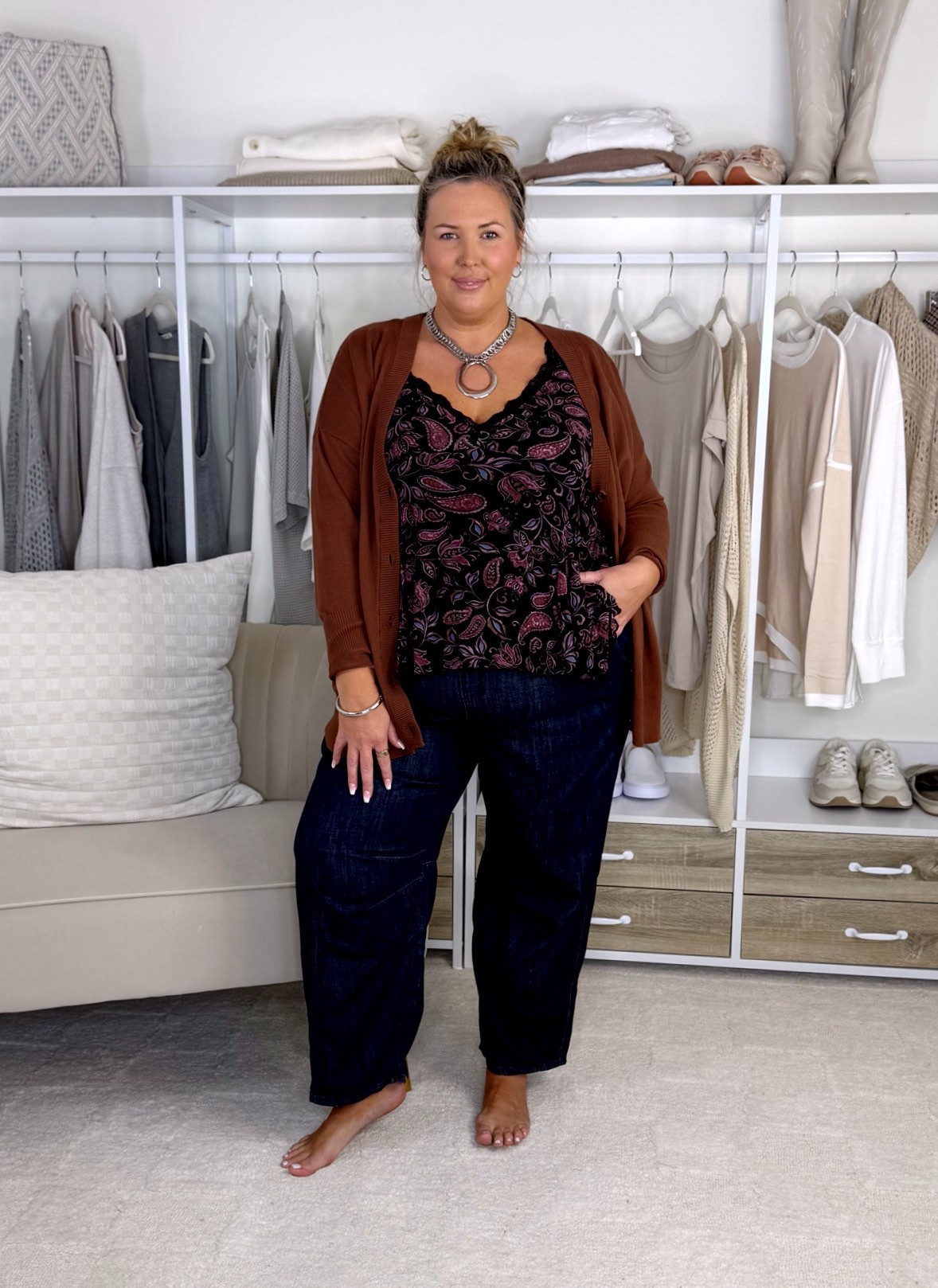 Torrid fall haul! Wearing a size 2x in everything! Plus size, outfit inspo, apron belly, fall fashion, mom life

#LTKMidsize #LTKPlusSize #LTKSeasonal