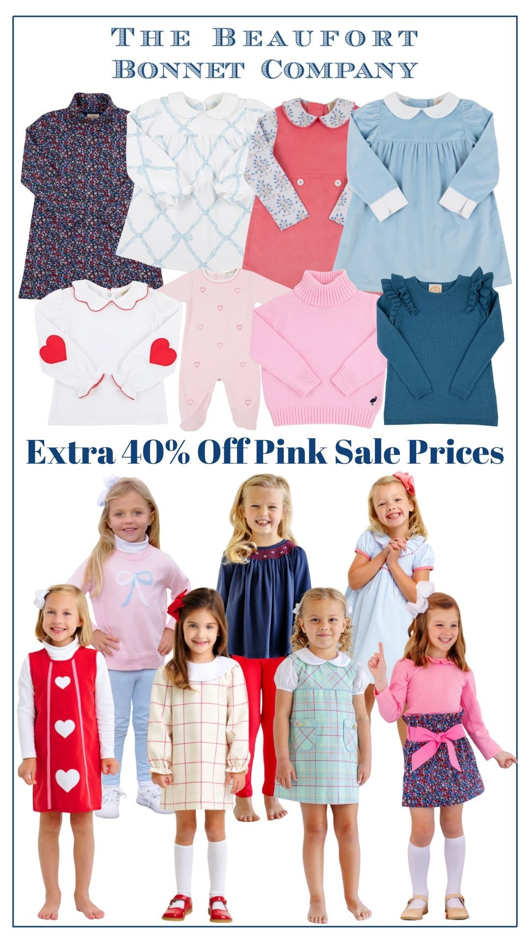Use code NEWYEAR so save an extra 40% on sale items at The Beaufort Bonnet Company! 

#LTKFindsUnder50 #LTKKids #LTKSaleAlert