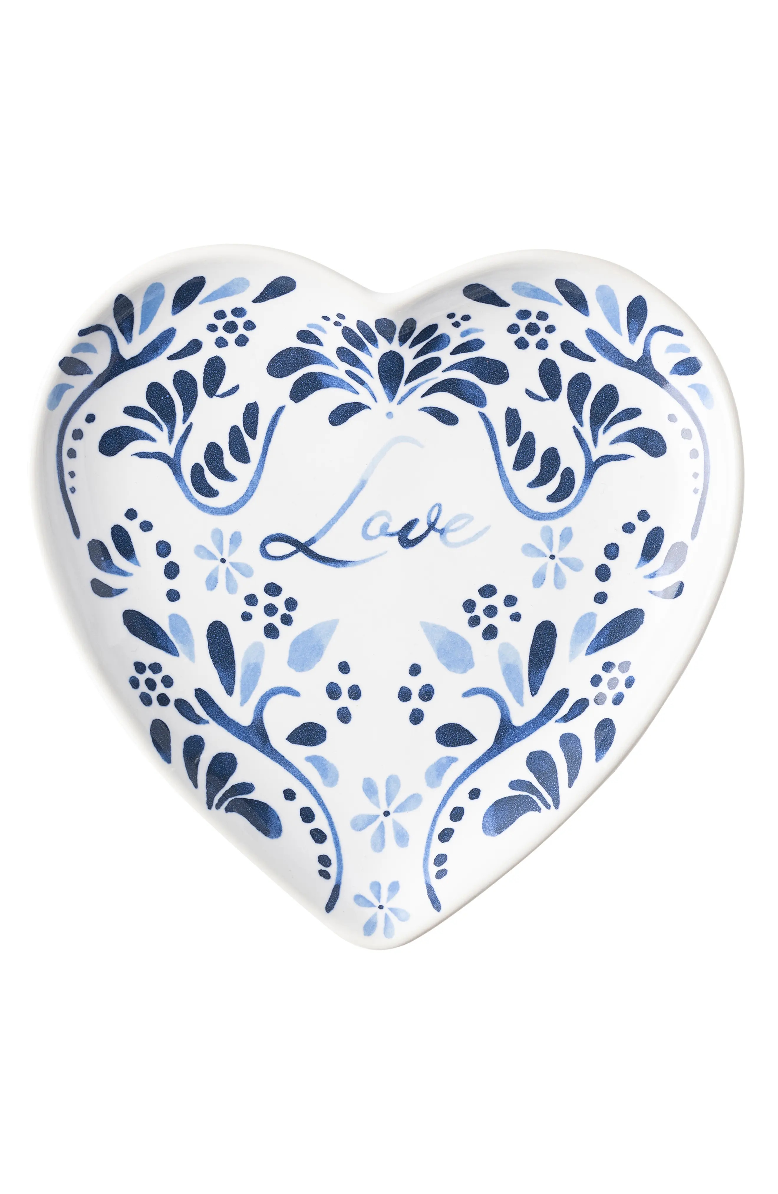 Juliska Iberian Journey Love Heart Tray in Indigo at Nordstrom | Nordstrom