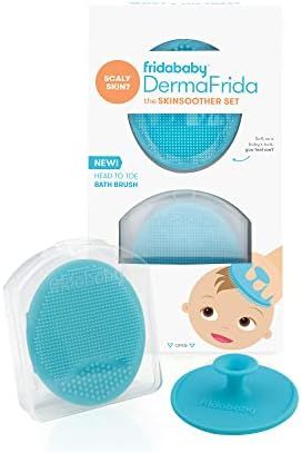 DermaFrida The SkinSoother Baby Bath Silicone Brush by Fridababy | Baby Essential for Dry Skin, C... | Amazon (US)