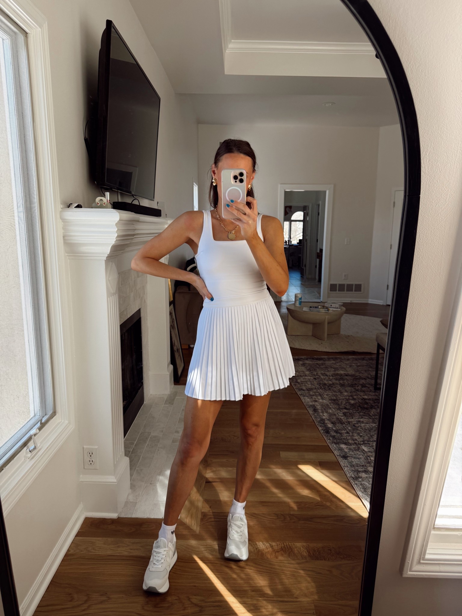 The cutest pleaded active dress😍 Target 25% off activewear sale 

#LTKFindsUnder50 #LTKStyleTip #LTKSaleAlert