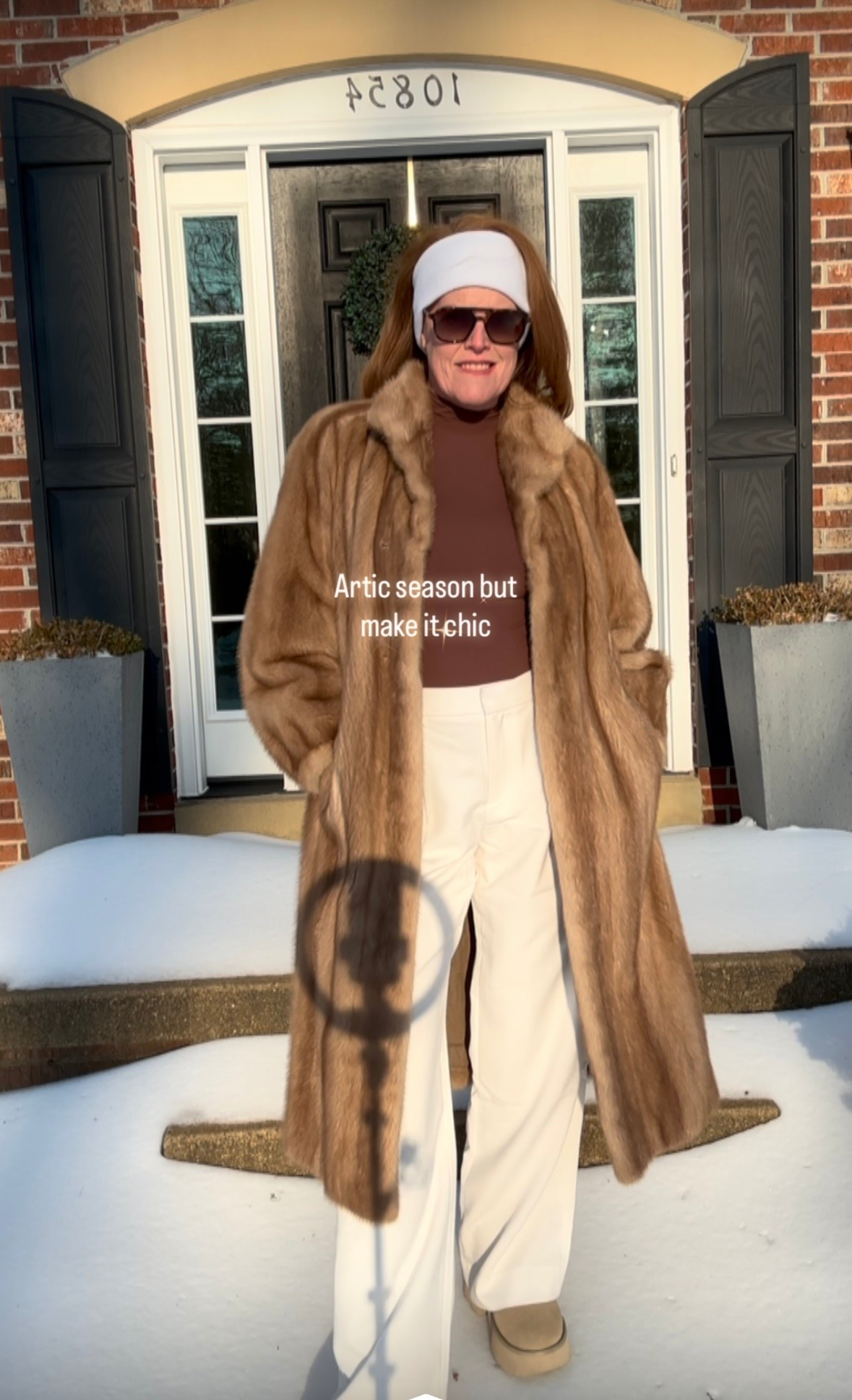 Artic season but make it chic.

#LTKMidsize #LTKdayinmylife #LTKOver40