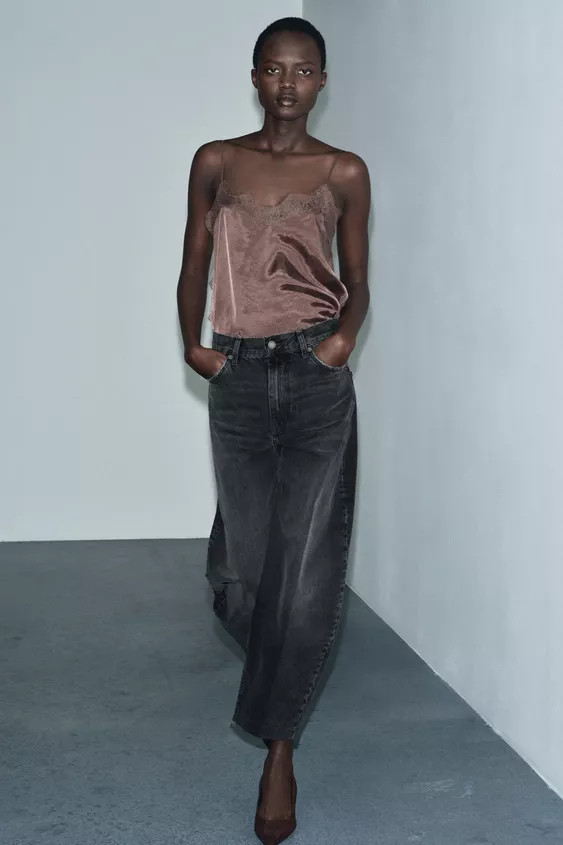 ZW COLLECTION BARREL HIGH-WAIST JEANS | Zara UK