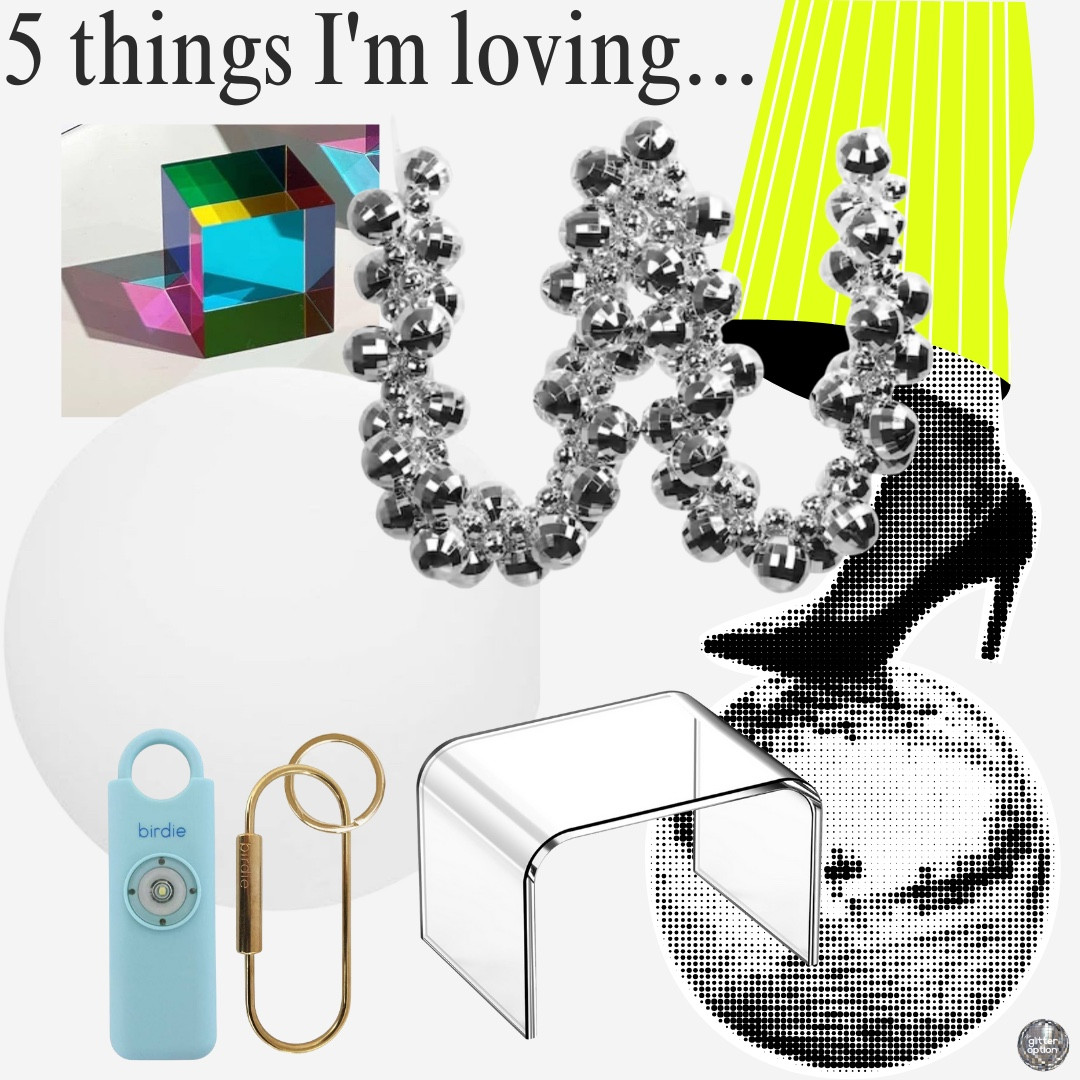 finding the coolest things this week!

color acrylic block for cool decor
disco ball garland… yes 
giant light up orb – how cool 
acrylic stepstool for the closets…necessary, but make it cool. 
birdie for mmy daughters keychain and my son’s backpack – stay safe

#LTKHoliday #LTKHome #LTKKids