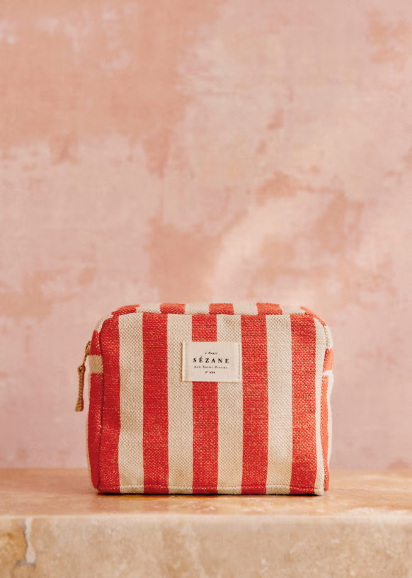 Cotton Jute Toiletry Bag | Sezane Paris