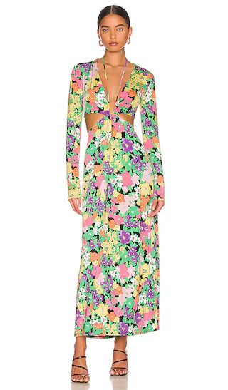 Monique Dress in Neon Garden | Revolve Clothing (Global)