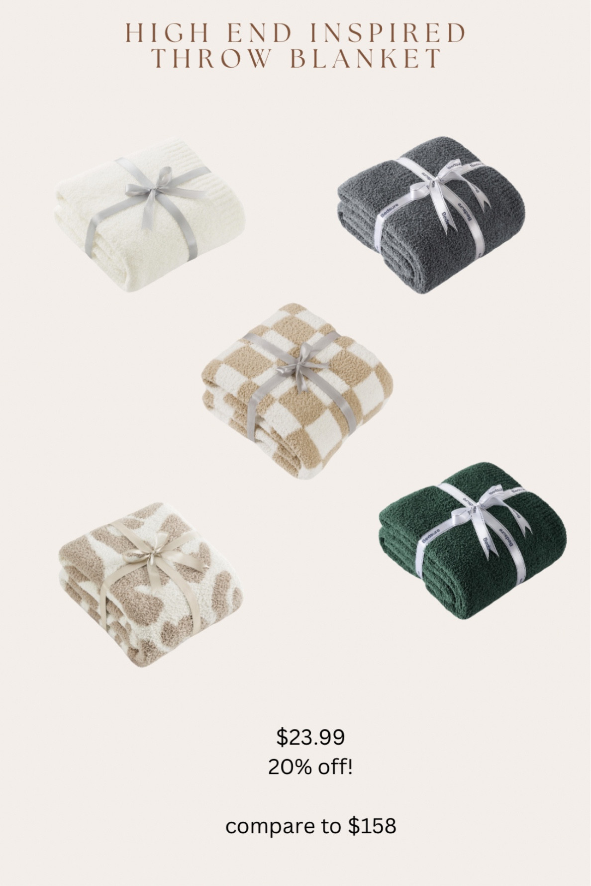 Last day of prime spring deals & sharing some of the best ones! Highly rated high end inspired throw 20% off! 

#LTKhome #LTKsalealert #LTKfindsunder50