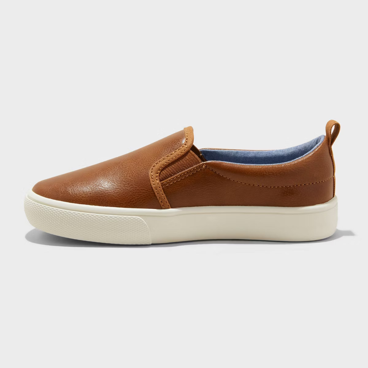Kids' Rune Slip-On Sneakers - Cat & Jack™ Cognac | Target