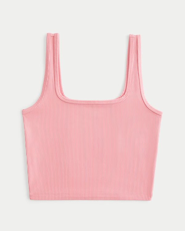 Women's Ribbed Seamless Fabric Tank | Women's Clearance | HollisterCo.com | Hollister (US)