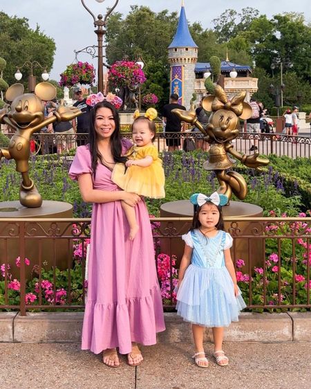 Disney world dressy outfit, Disney bound rapunzel outfit with purple dress and Disney ears, dress is right under $100 for $99! 
Cinderella Princess Party Dress, Beauty and The Beast Cosplay Dress 

#LTKfamily #LTKfindsunder100 #LTKstyletip