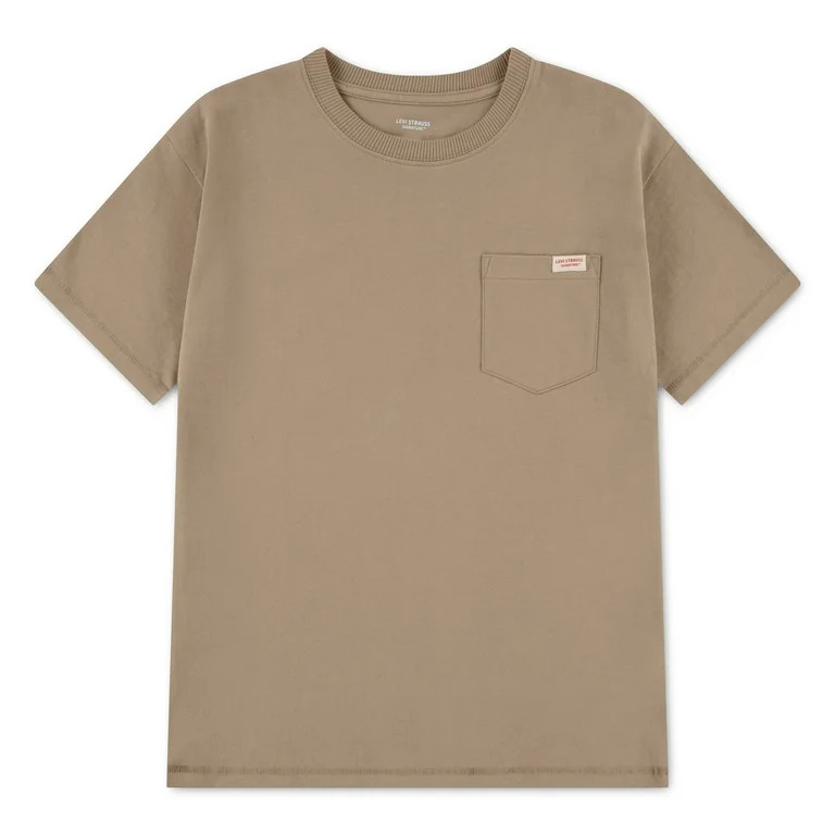 Levi Strauss Signature Boys Short Sleeve Pocket Tee, Sizes 4-18 | Walmart (US)