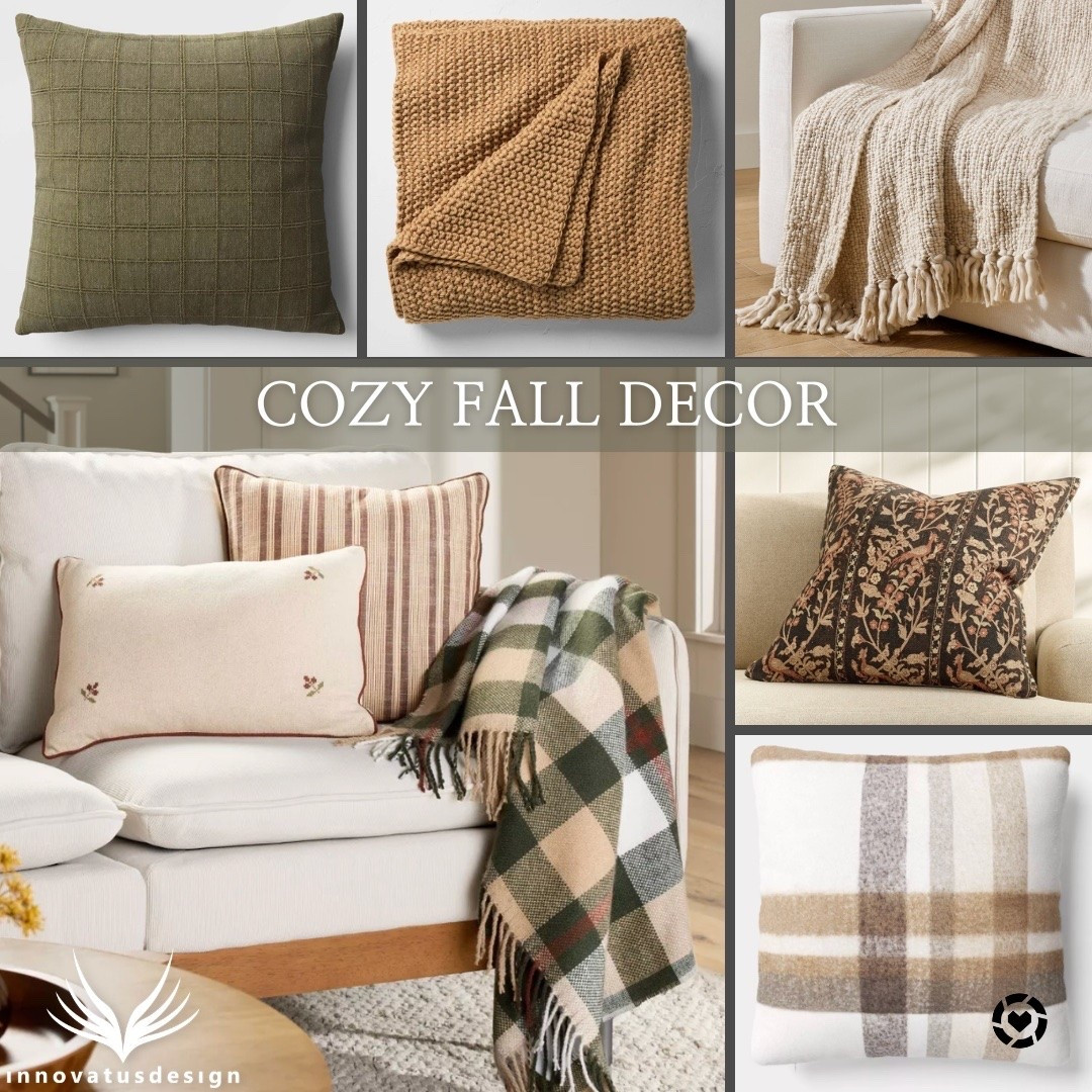 Cozy up this fall with our top Cozy Fall Decor pieces! Think thick knitted throw blankets and wool blend decorative pillows - a winning combination for adding warmth into your home this fall.

#LTKautumn #LTKhome #LTKfamily