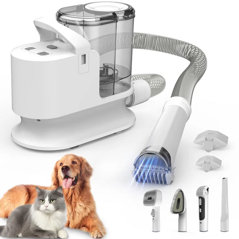 Bossdan Pet Grooming Kit & Vacuum, 12KPa Pet Groomer Vacuum Suction, 4 in 1 Dog Vacuum, 2L Dustbi... | Walmart (US)