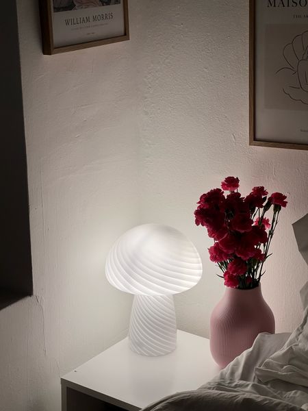 Nightstand lamp, home decor, home light, lighting for home, home decor, apartment decor, mushroom lamp, apartment furniture 

#LTKFind #LTKunder100 #LTKhome