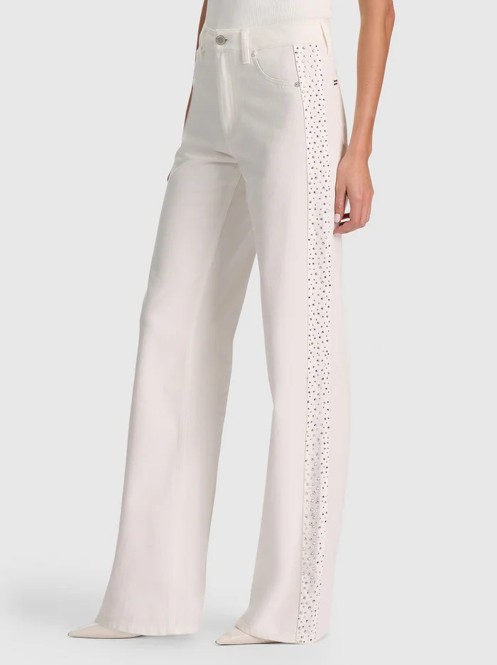 CHIC EMBELLISHED JEAN | Alice + Olivia