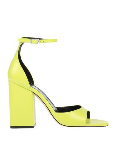 Paris Texas Woman Sandals Lime green Size 9.5 Soft Leather | YOOX (US)