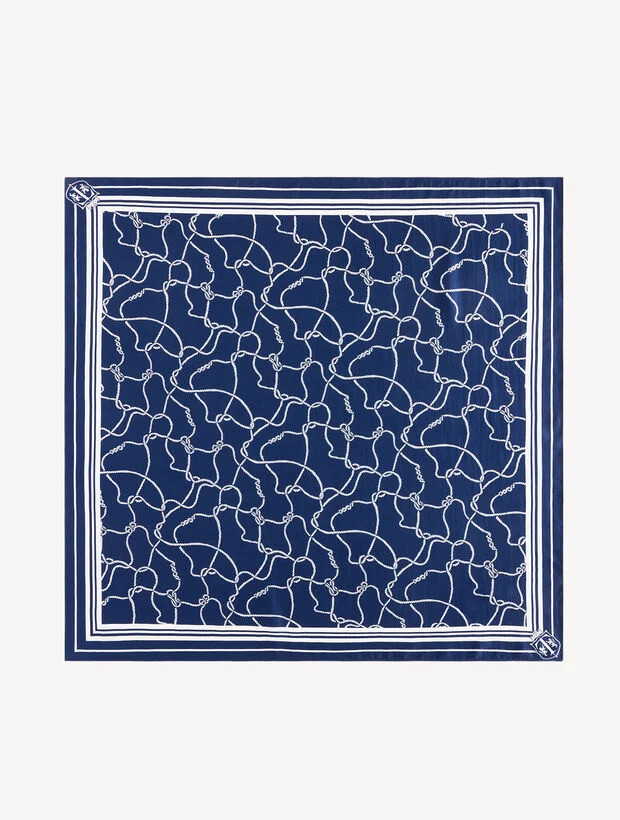 Simple Rope Square Scarf | Talbots