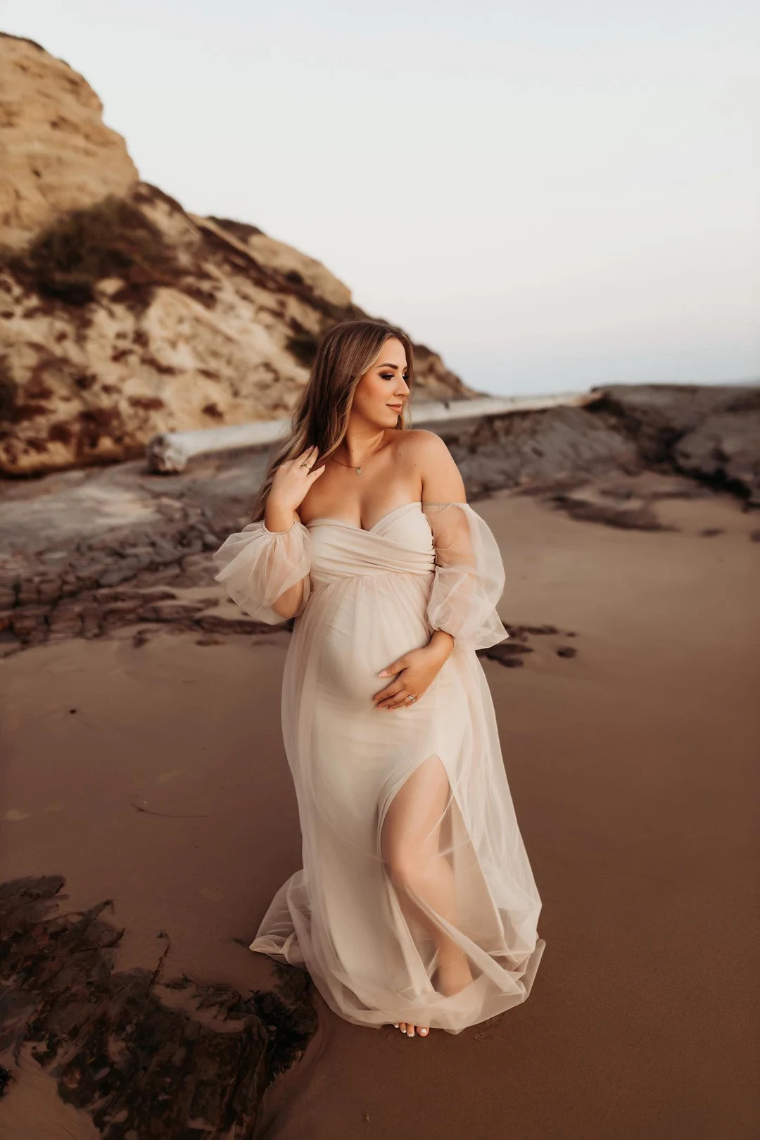 Vienna Sweetheart Maternity Dress Photoshoot & Baby Shower Gown - Etsy | Etsy (US)