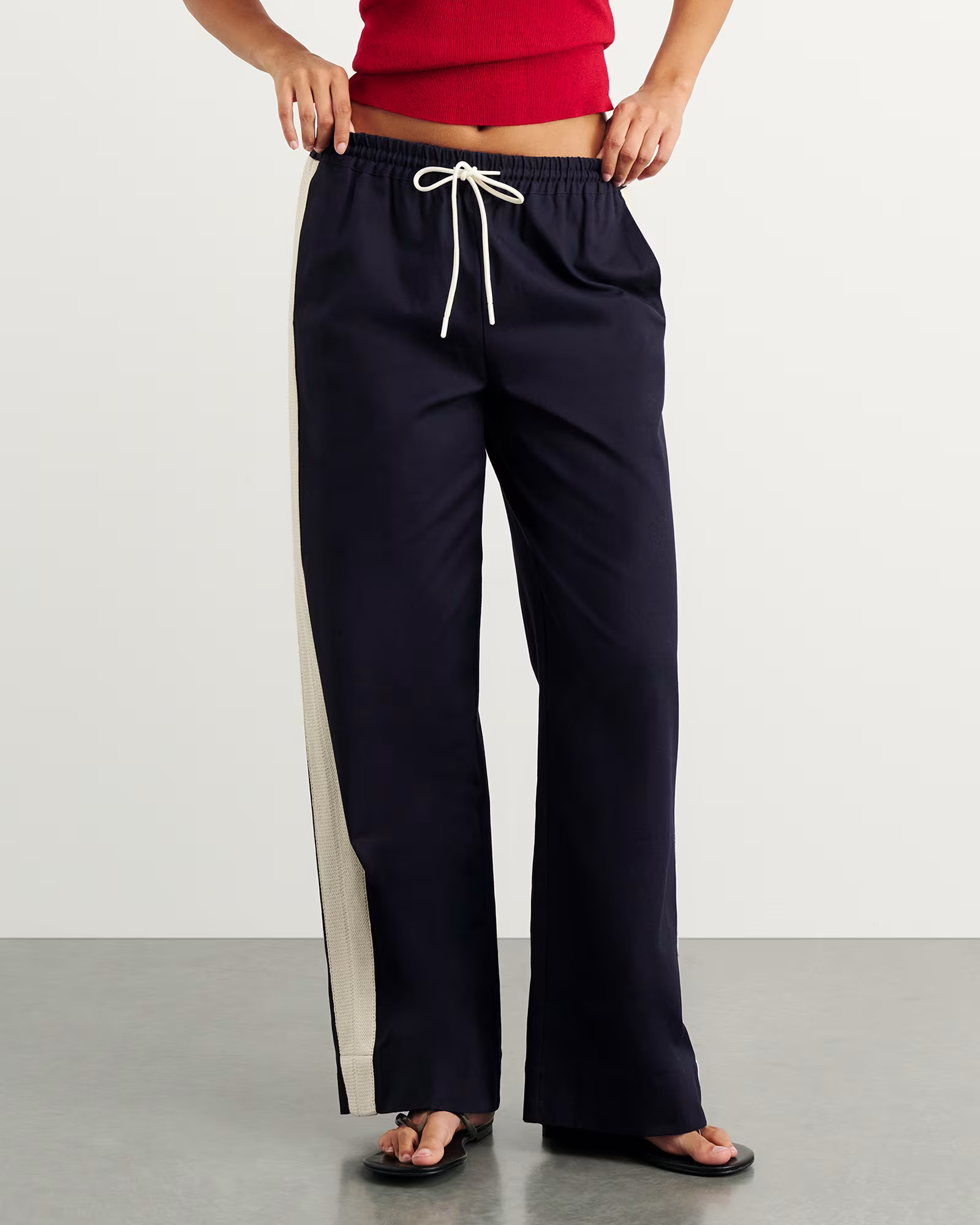 Canvas Contrast Pant | JAG (Australia & New Zealand)