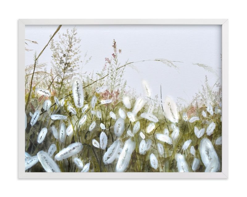 "In the Soft Grass" - Painting Art Print by Emma Ballou. | Minted