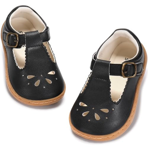 STQ KIDS Girls Wide Mary Jane School Shoes Black Little Kid 11 | Amazon (US)