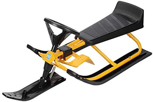 PHAT Snow Racer, Snow Sled for Kids, Durable Metal Snow Slider (Yellow) | Amazon (CA)