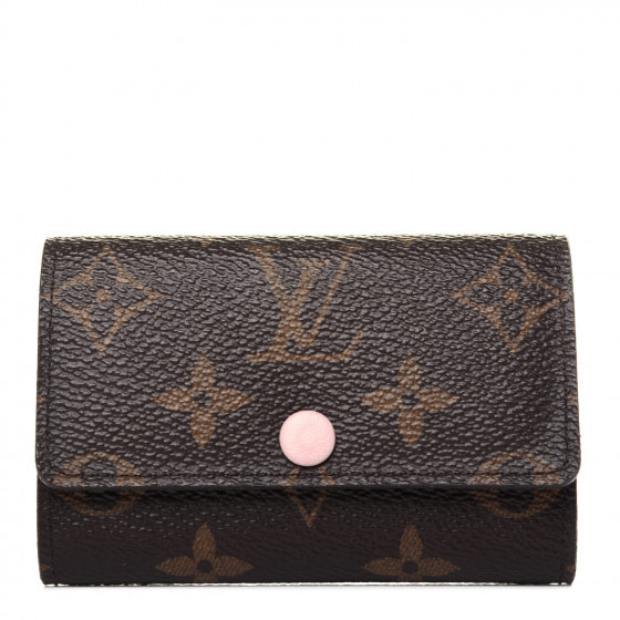 LOUIS VUITTON Monogram Multicles 6 Key Holder Rose Ballerine | Fashionphile
