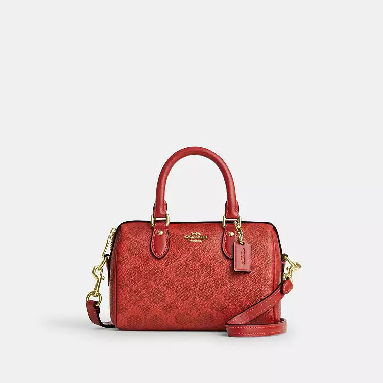 Mini Rowan Crossbody BagIn Signature Canvas | Coach (US)