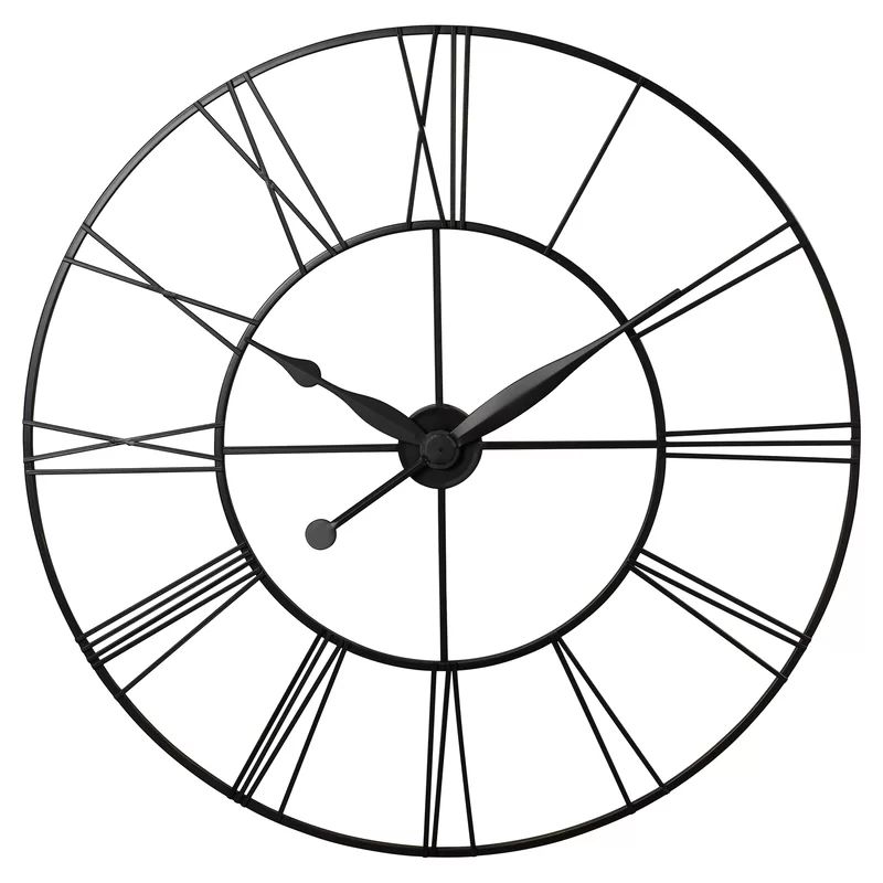 Oversized James 45" Wall Clock | Wayfair North America