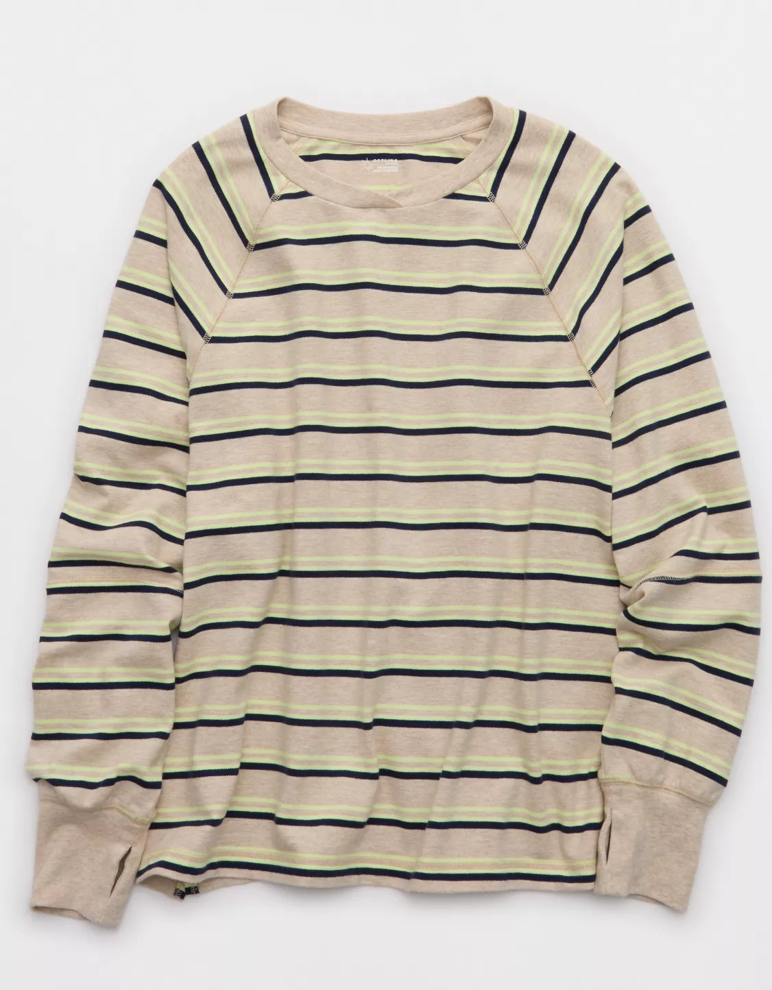 OFFLINE By Aerie Pique Long Sleeve T-Shirt | Aerie